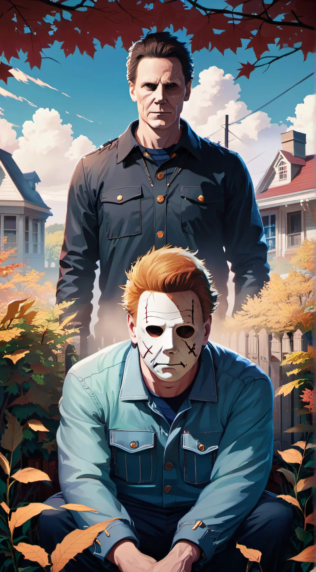 ai character: Mike background