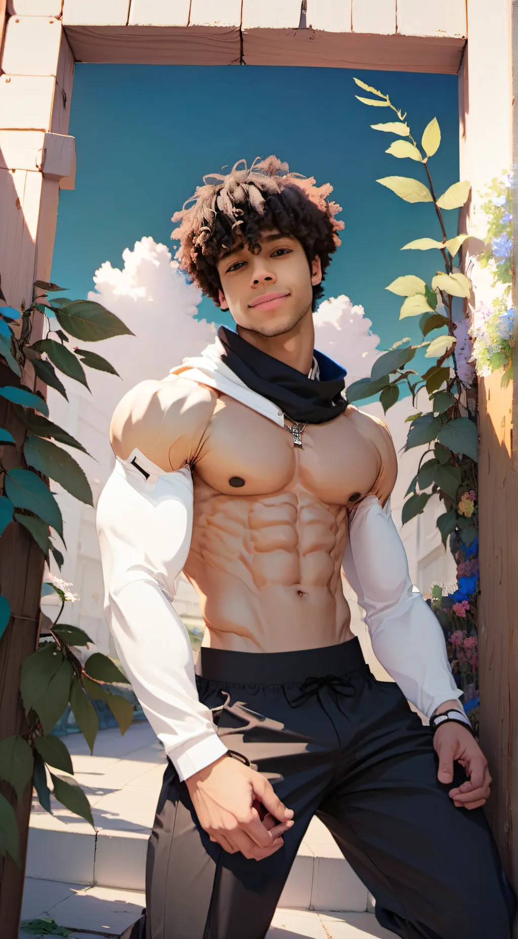 ai character: Max background