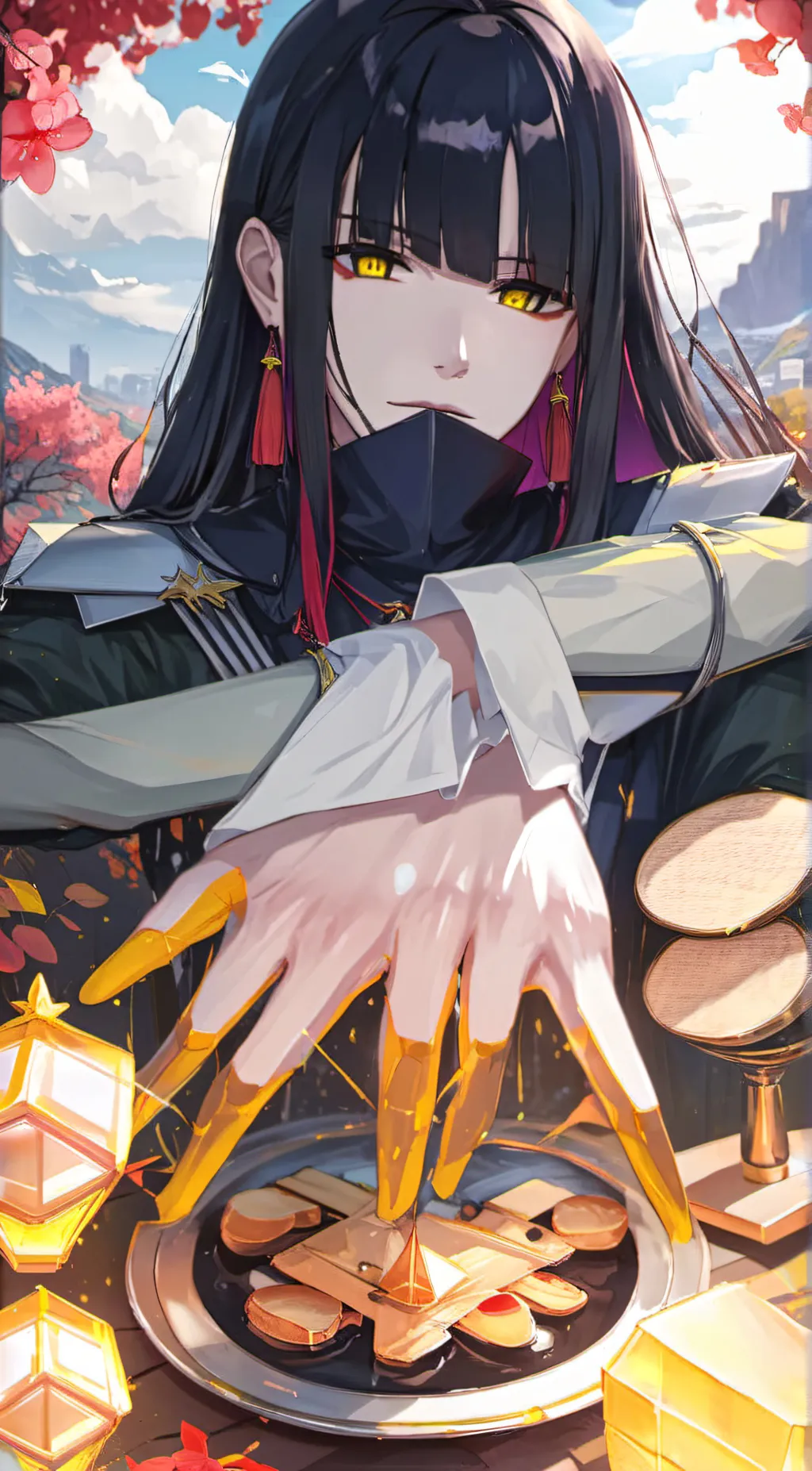 ai character: ~Rose~ background