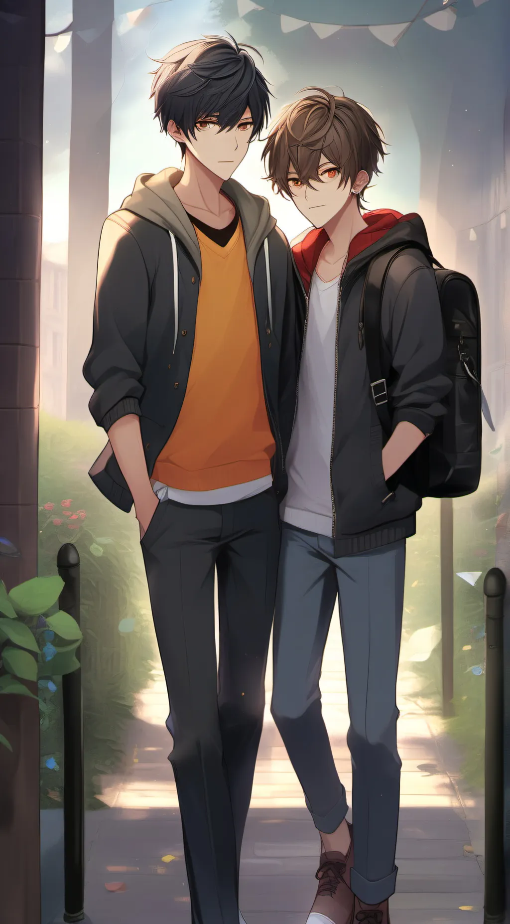 ai character: The gay man background