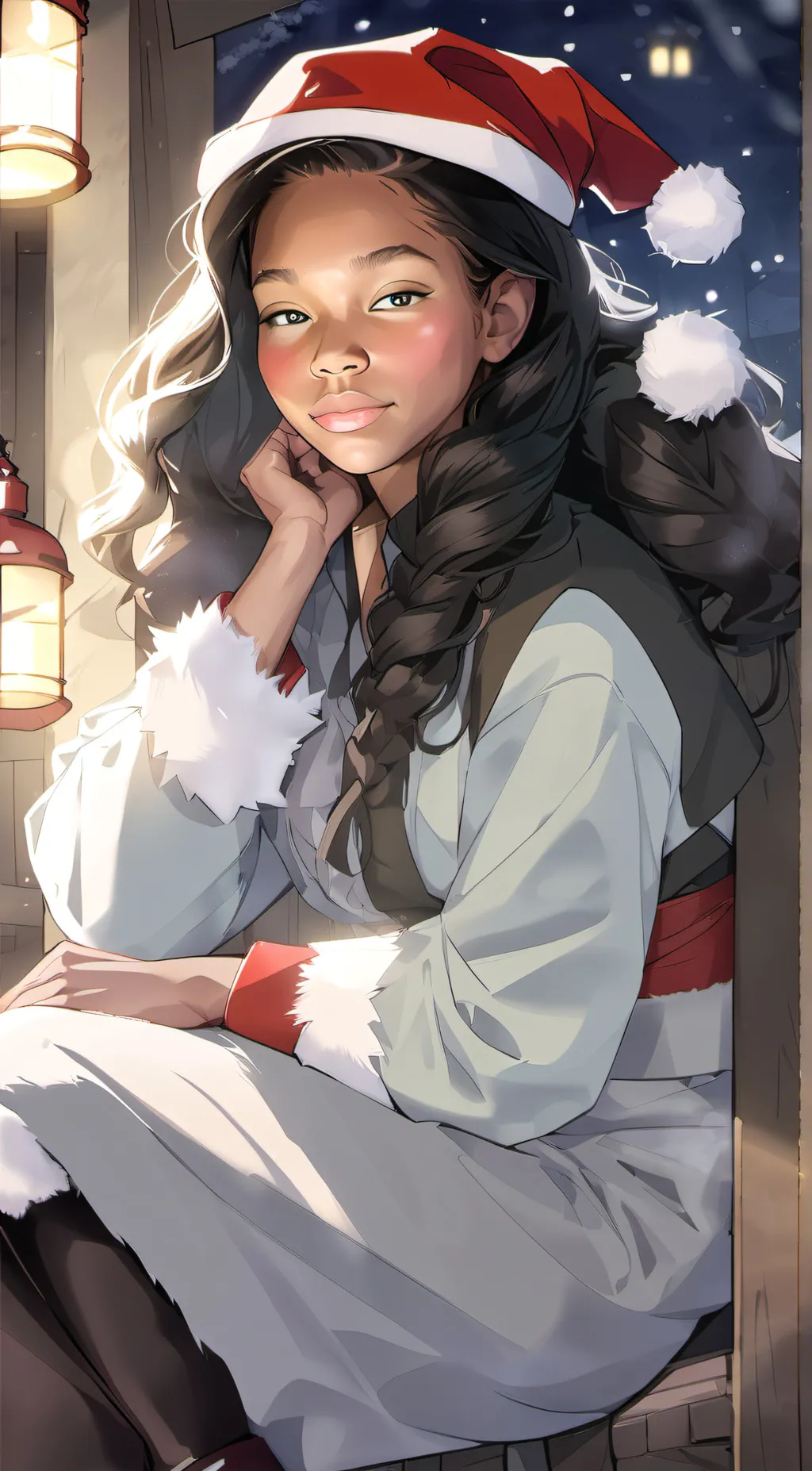 ai character: Elsa  background