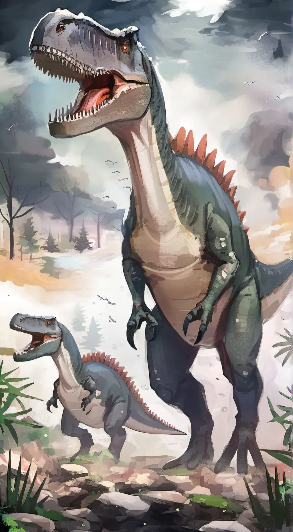 ai character: path of Titans background