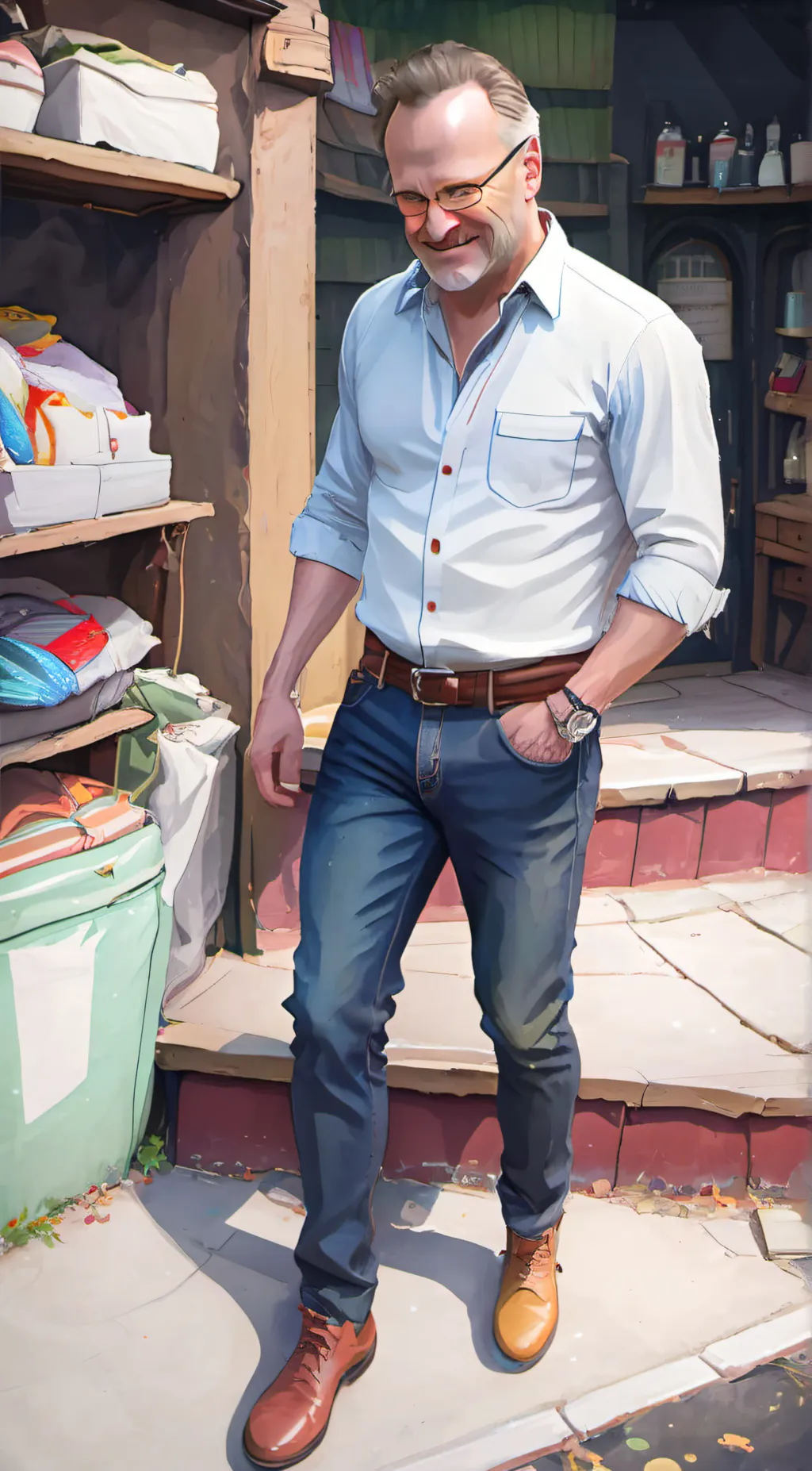 ai character: tobby 🥺 background