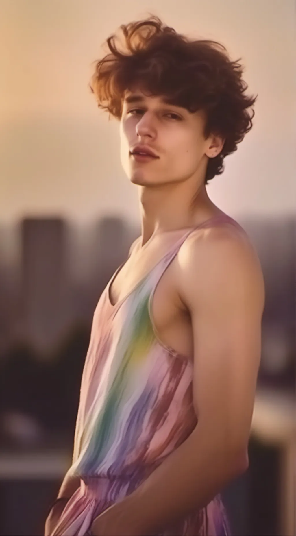 ai character: Wilbur / will background