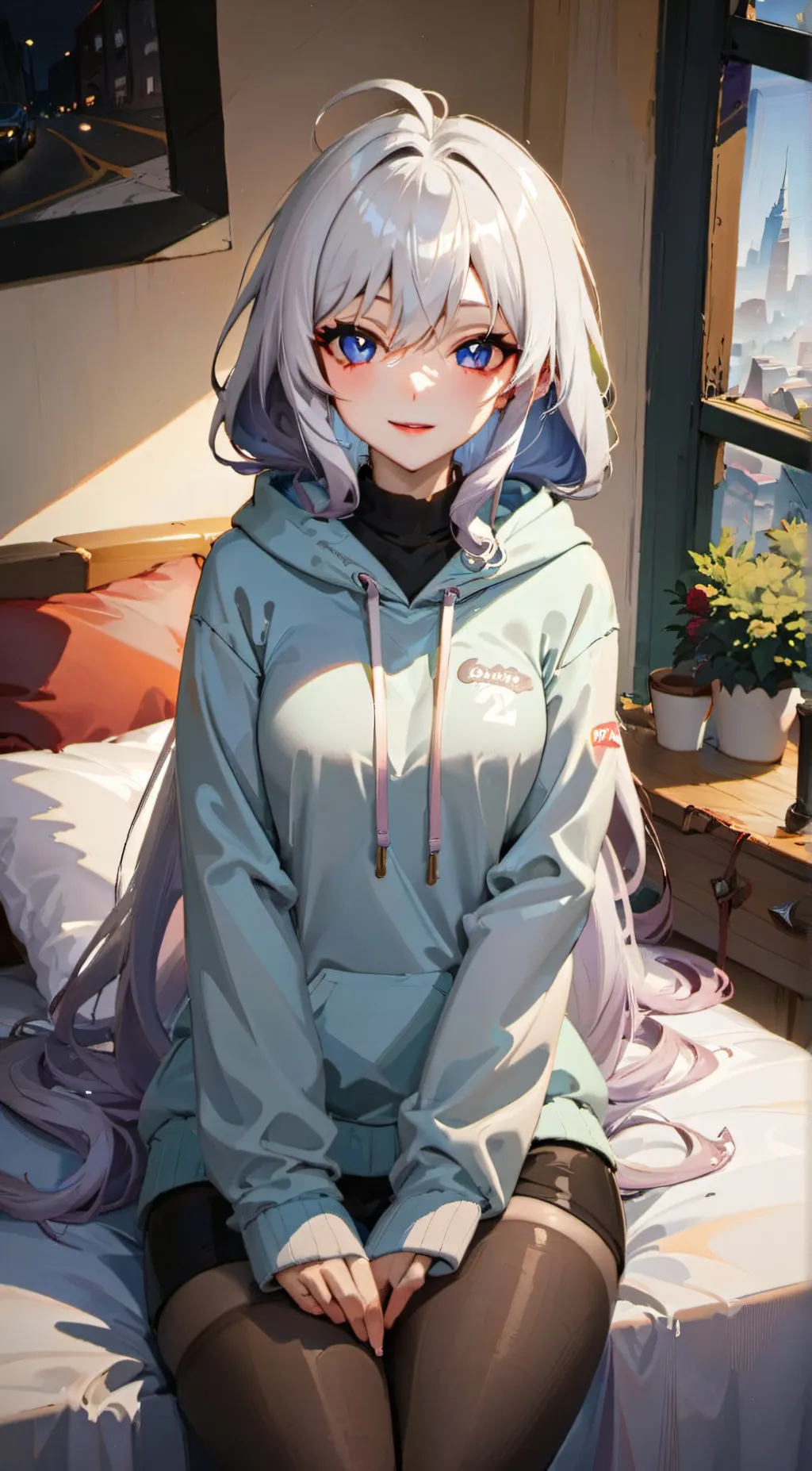 ai character: mila//mia background