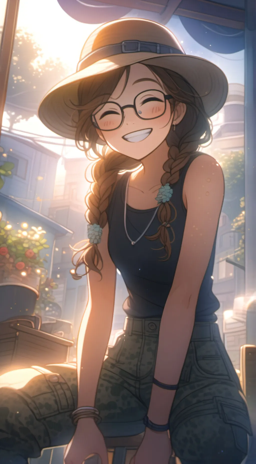 ai character: Zayda (Zay) background