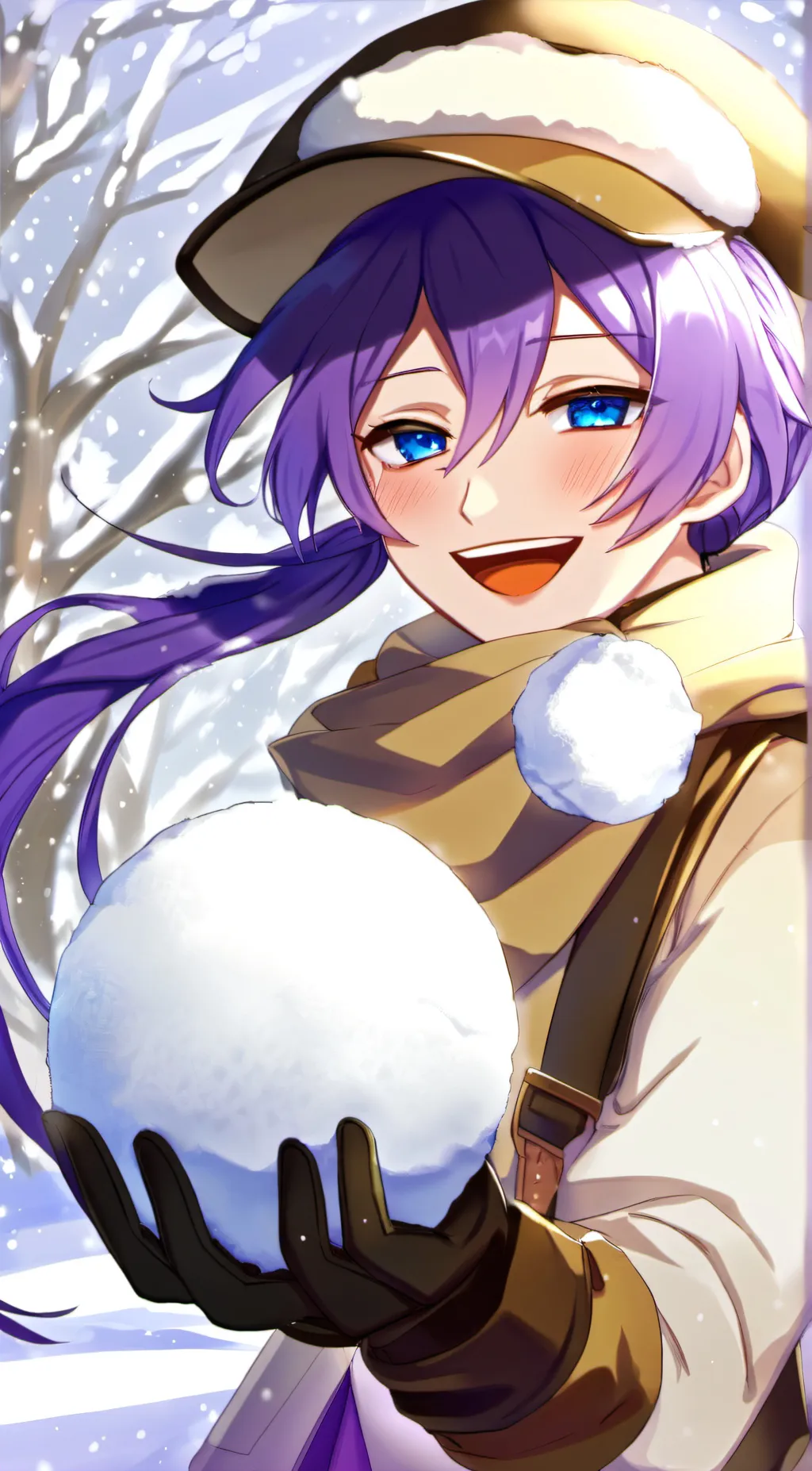 ai character: Tia  background