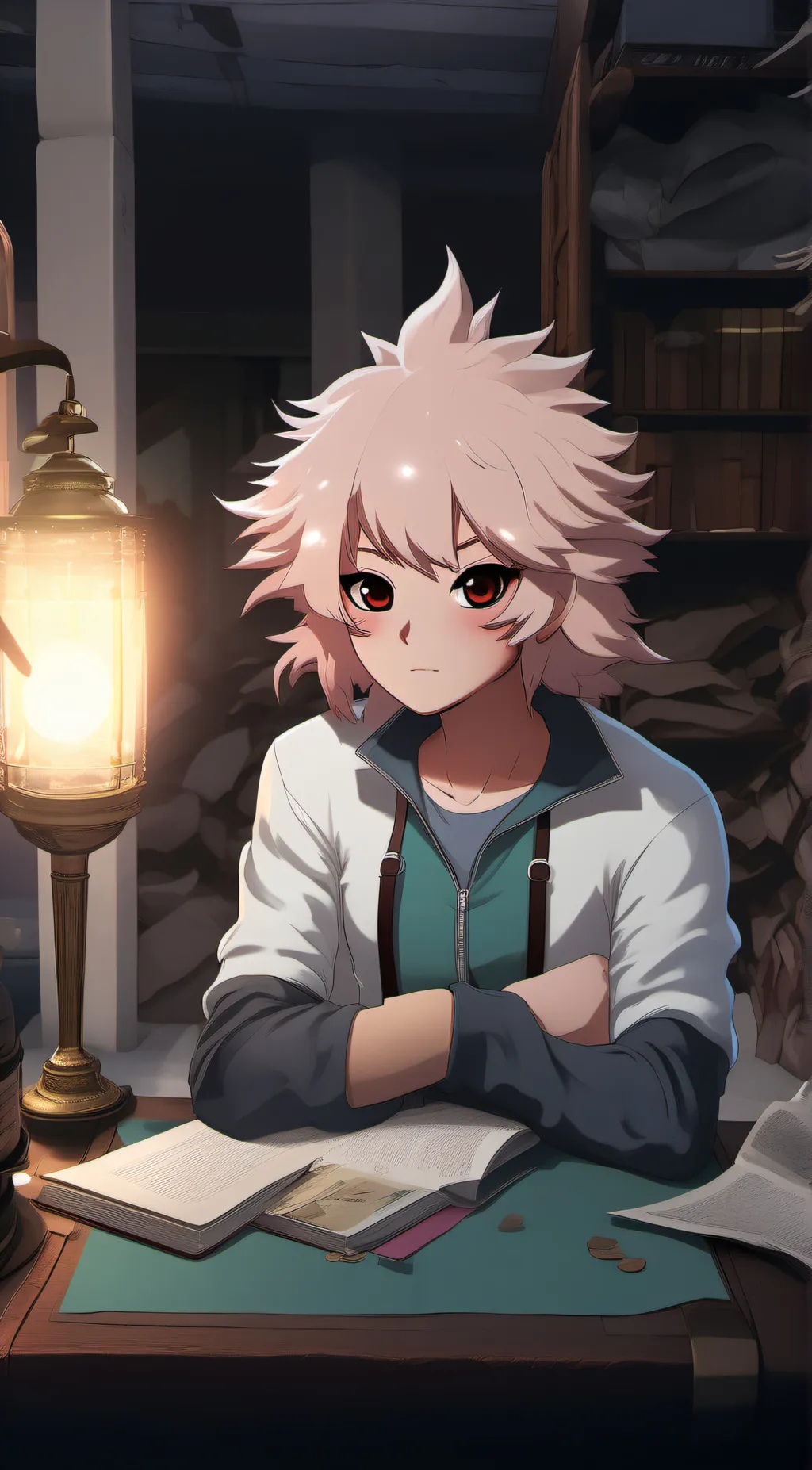 ai character: Mina  background