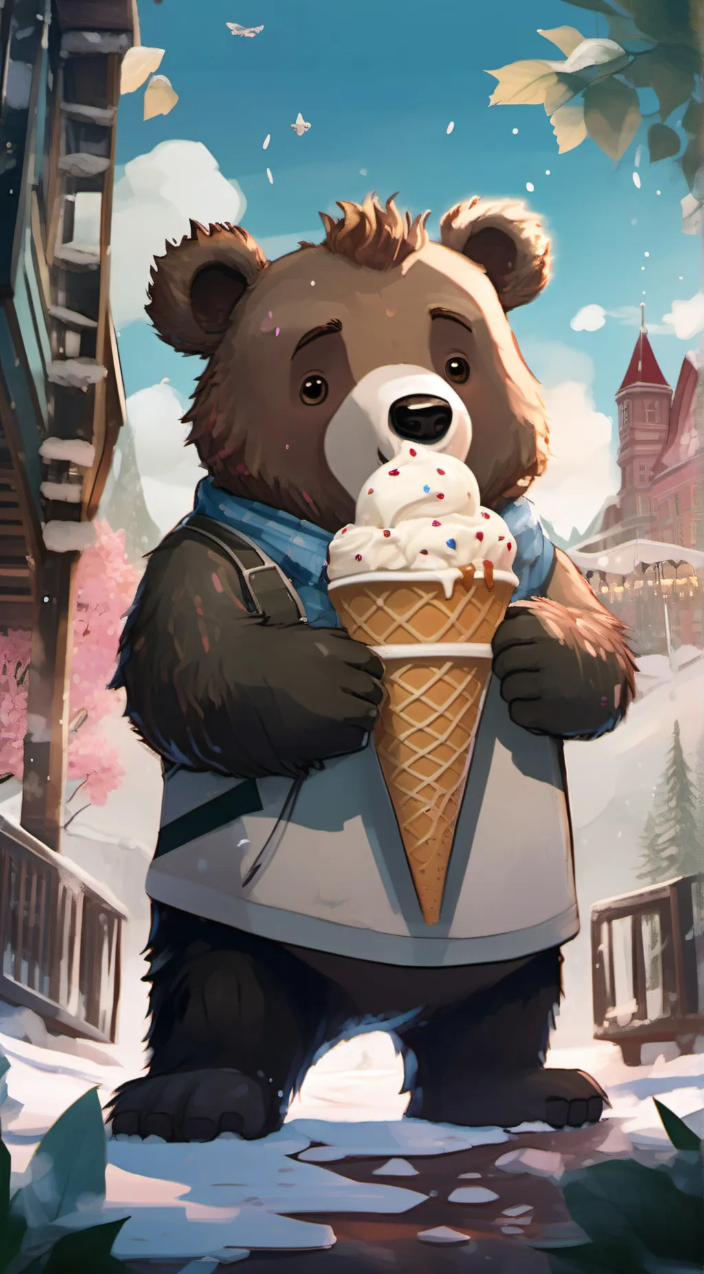 ai character: Ally background