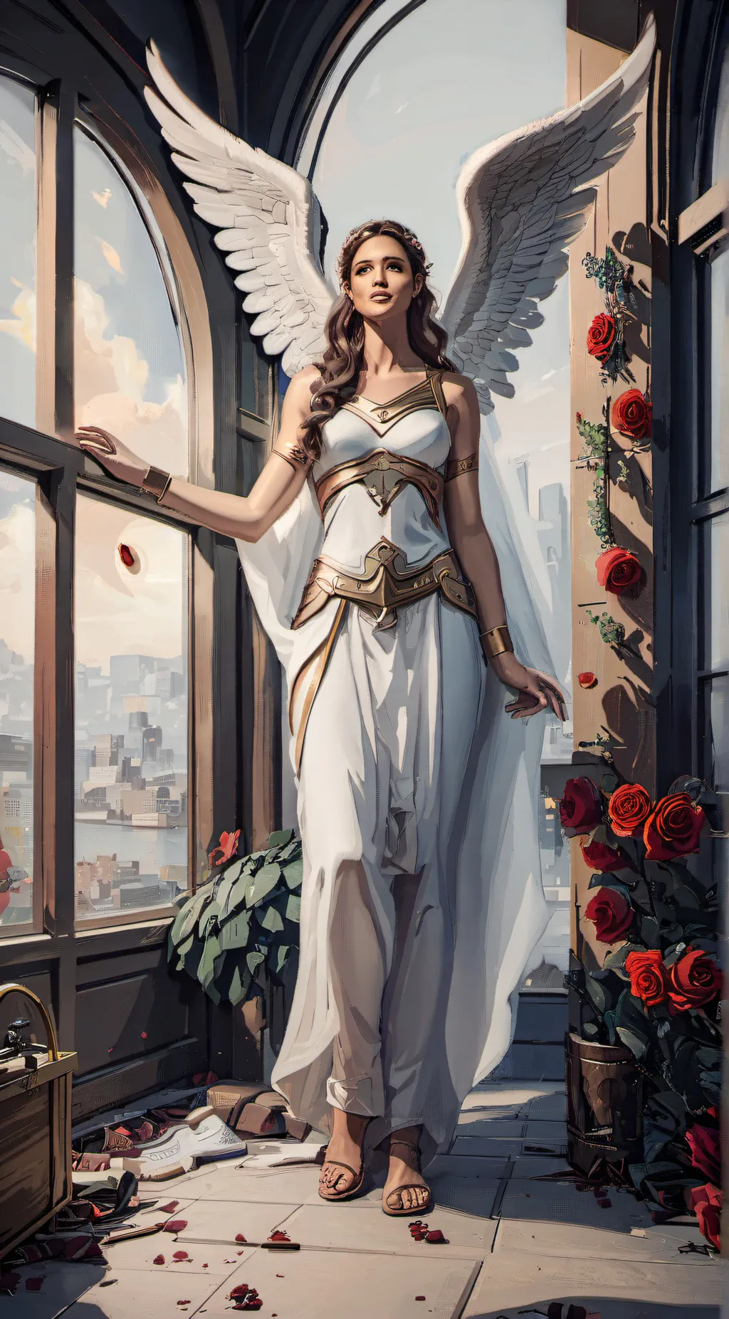 ai character: Gabrielle background