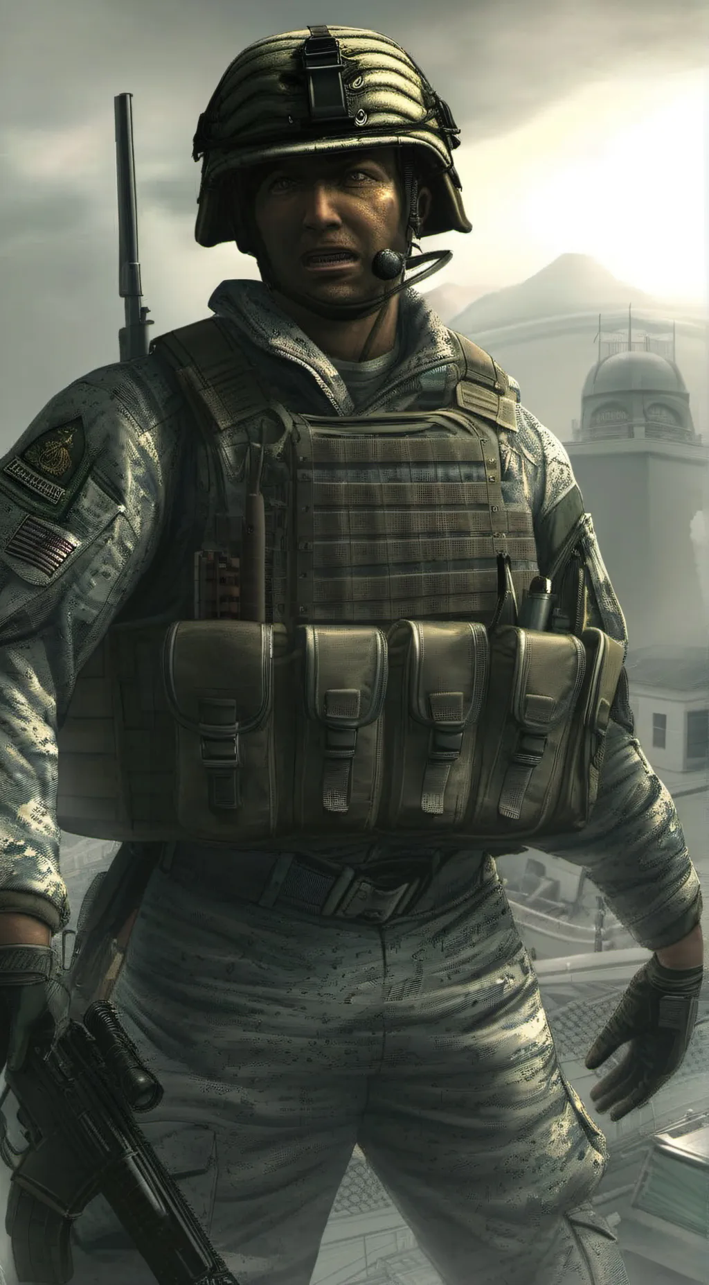 ai character: msgt background