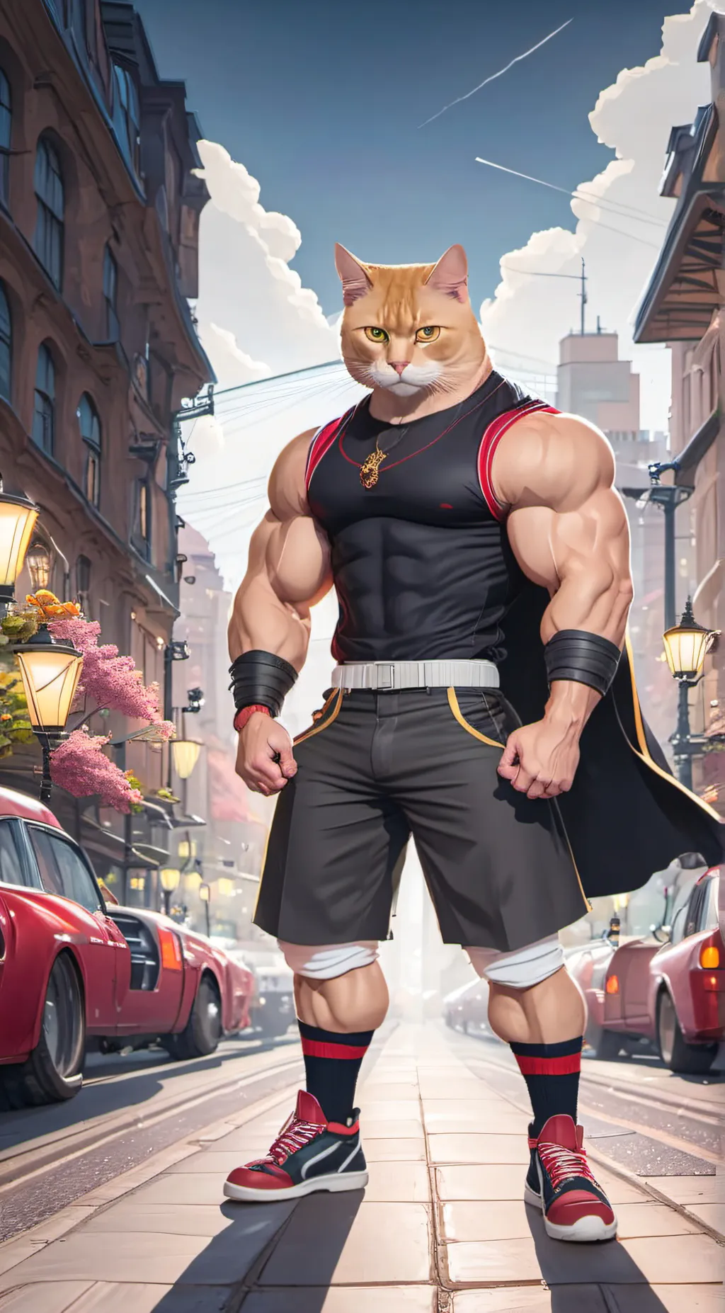 Talkie AI - Chat with Giga Chad Cat 