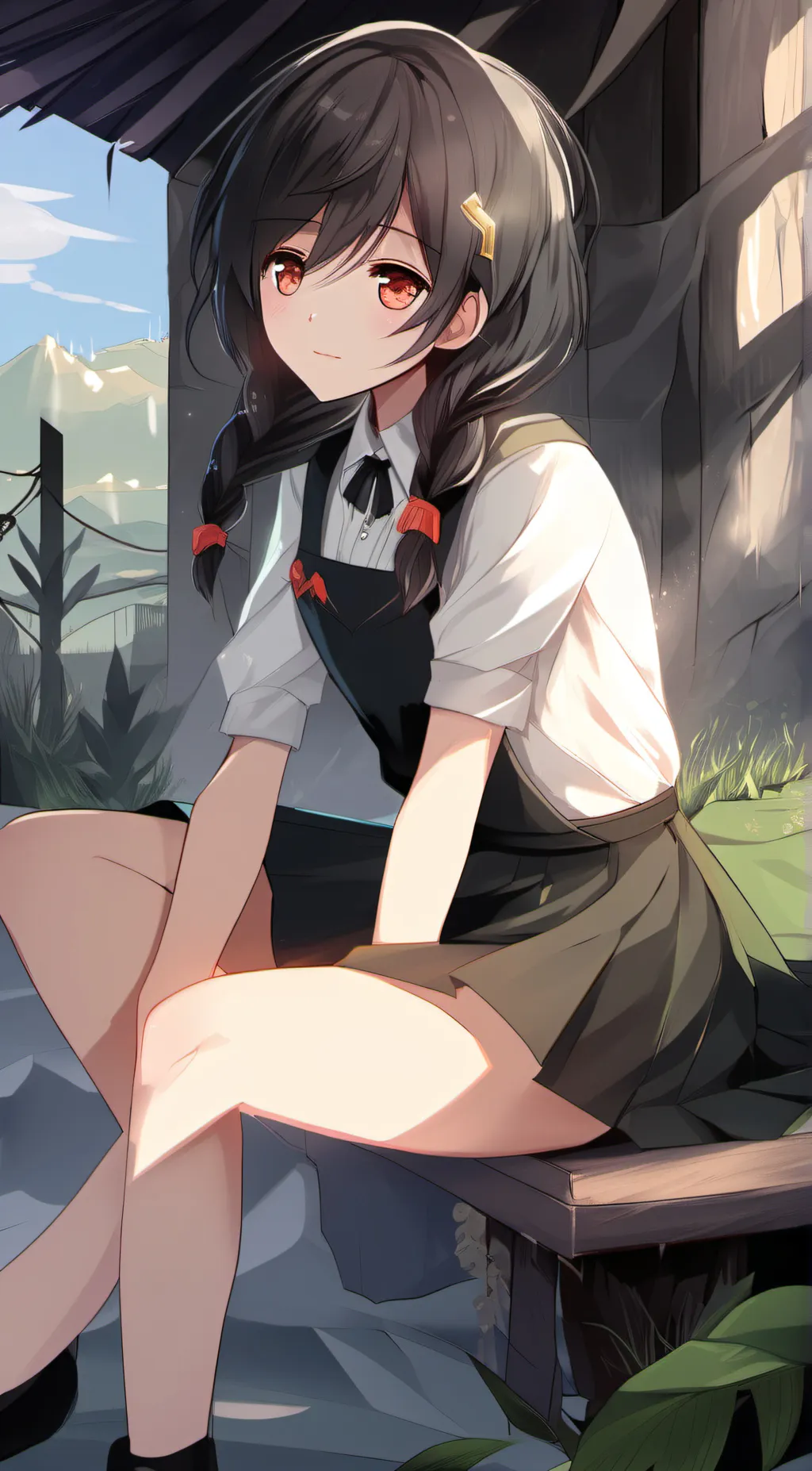 ai character: momo background