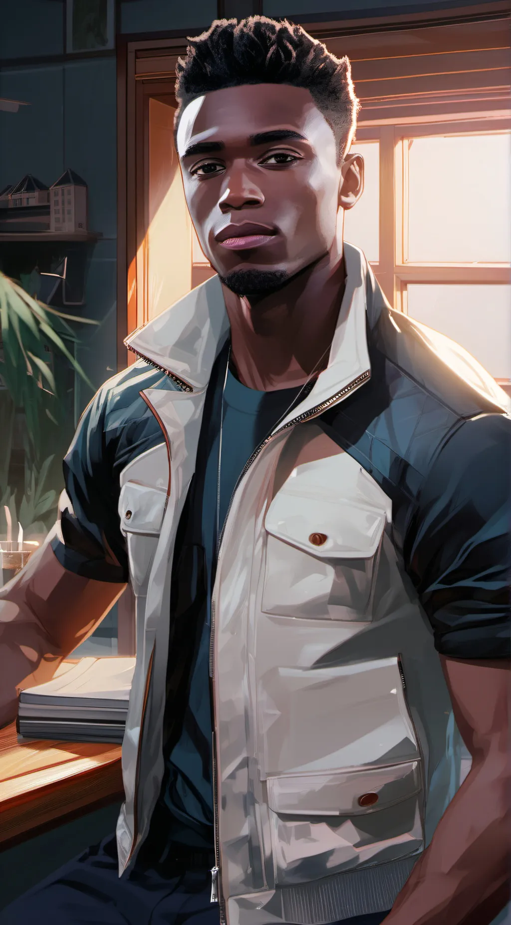 ai character: Daniel Hayward background