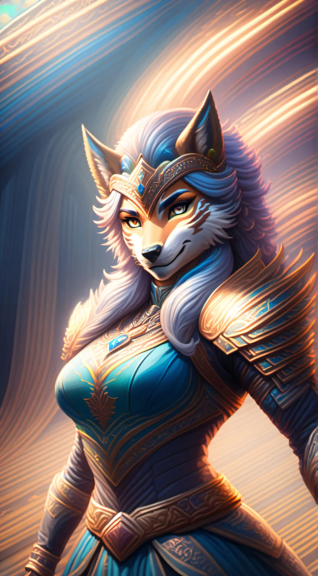 ai character: Princess Lana background