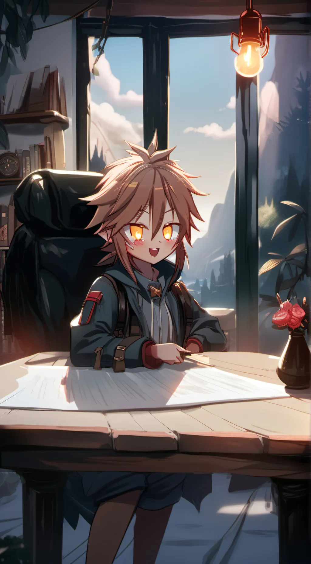 ai character: Fernando Macías background