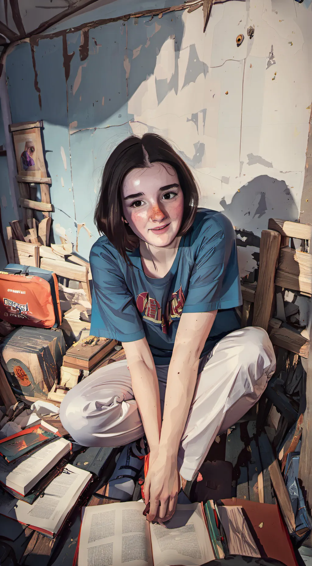 ai character: Tori turton background