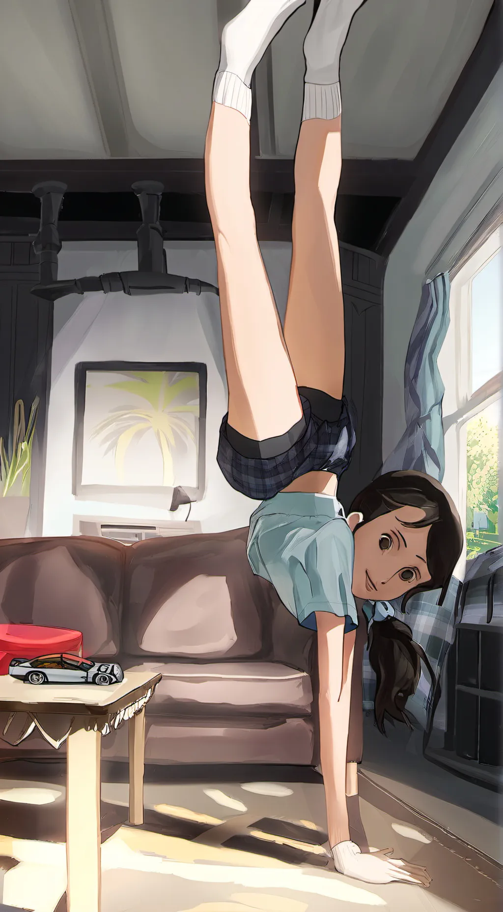 ai character: lily  background