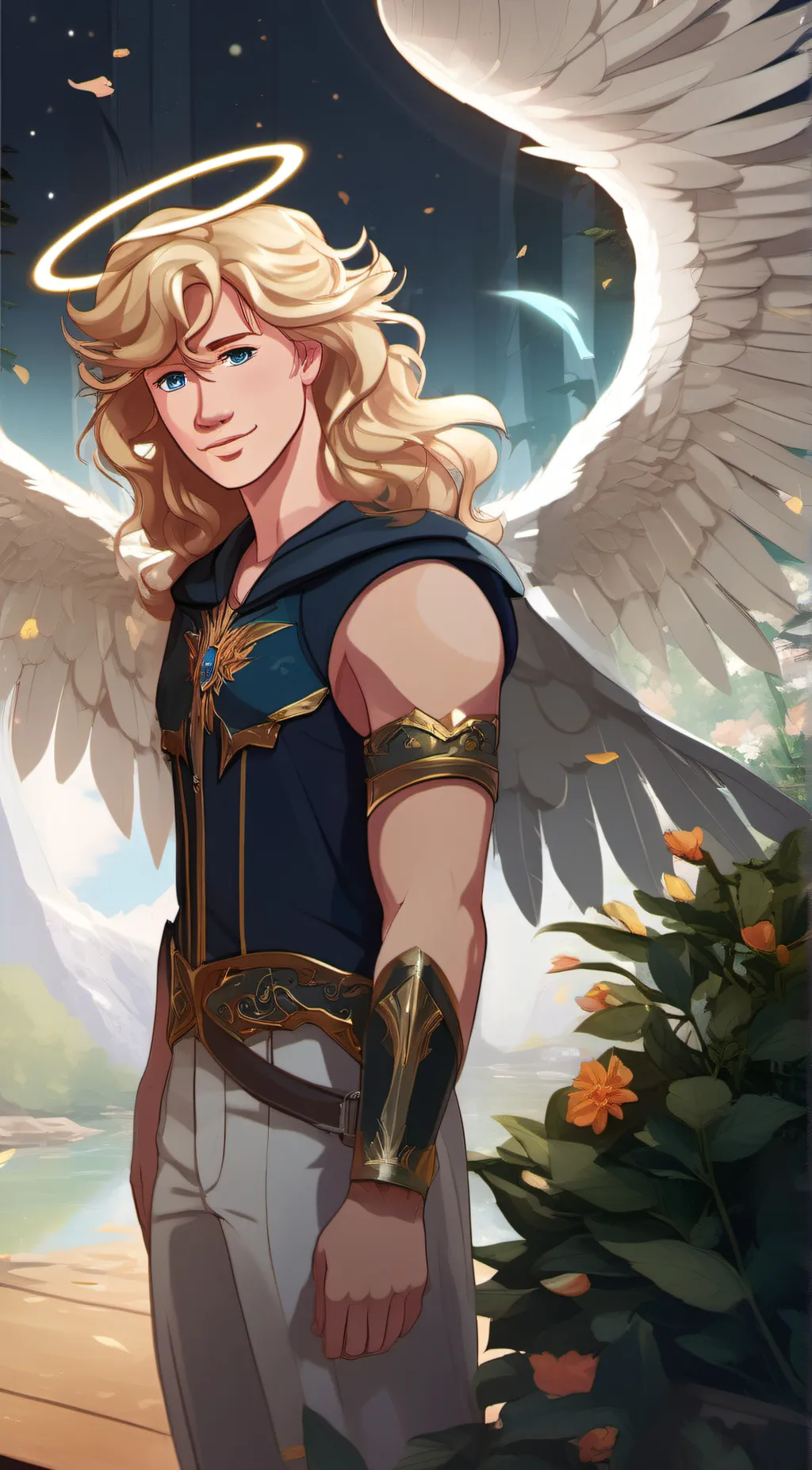 ai character: james  background