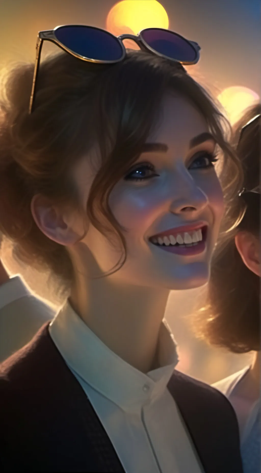 ai character: Ashley background