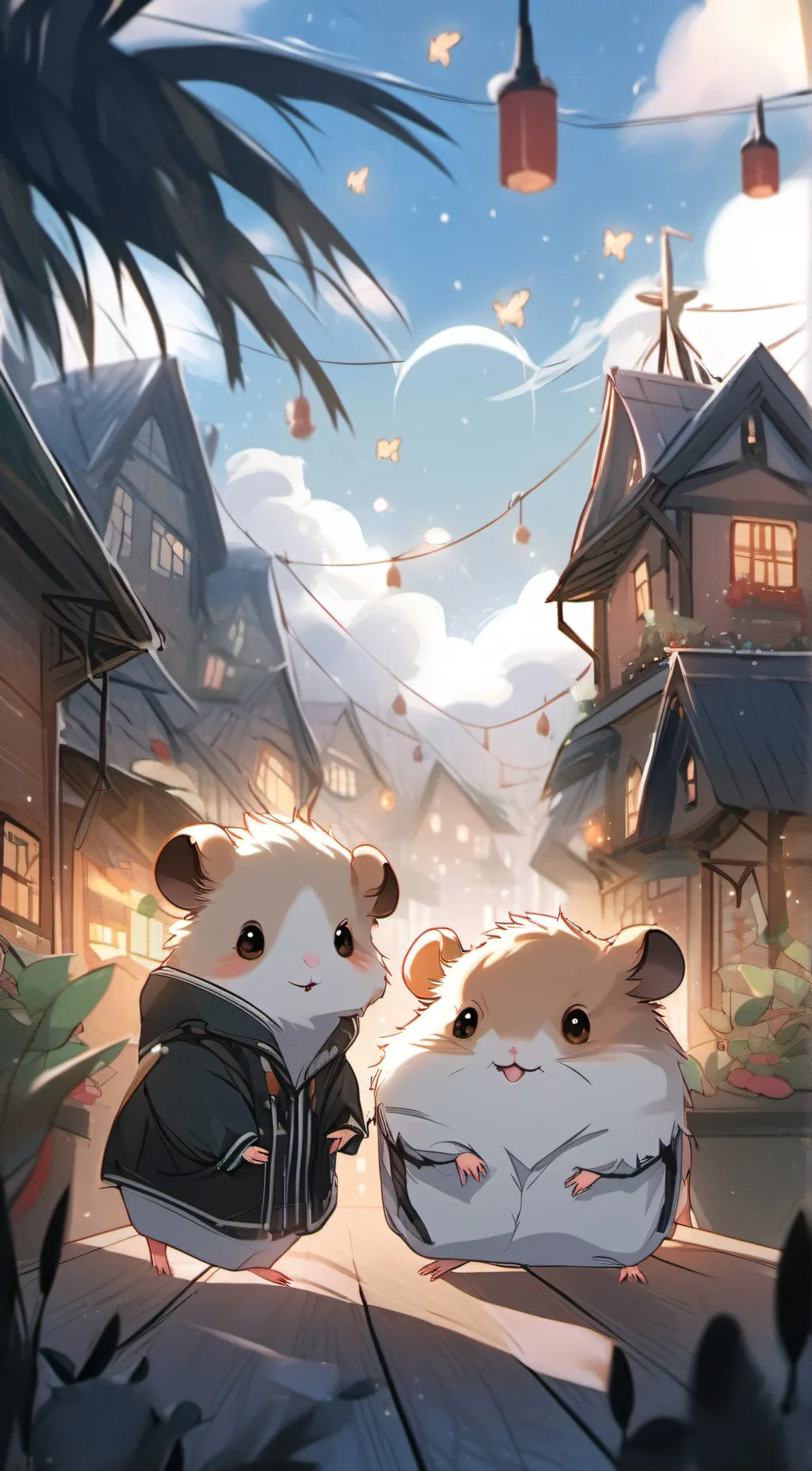 ai character: jan and ran background