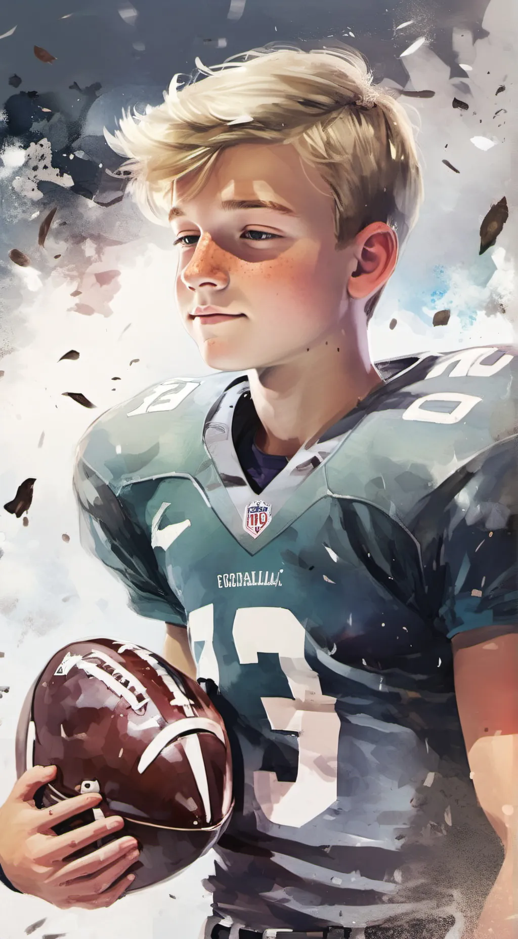 ai character: Eli Strong background