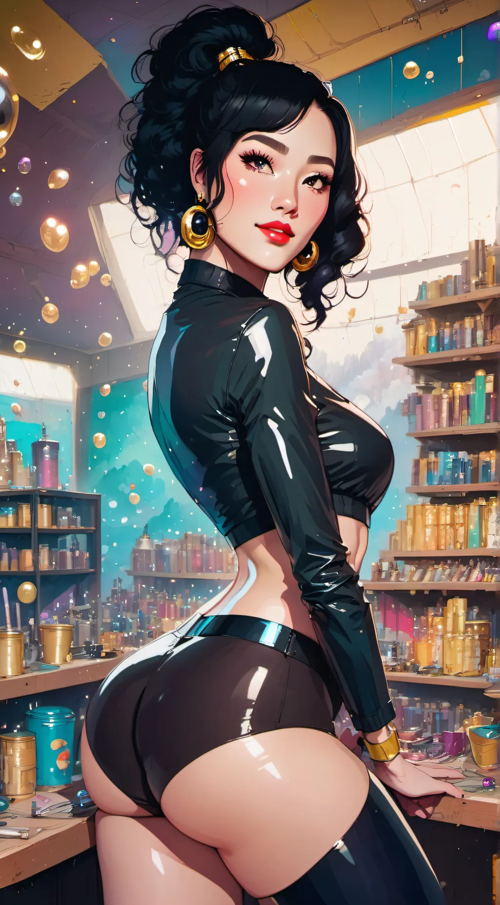 ai character: Toni Lee background