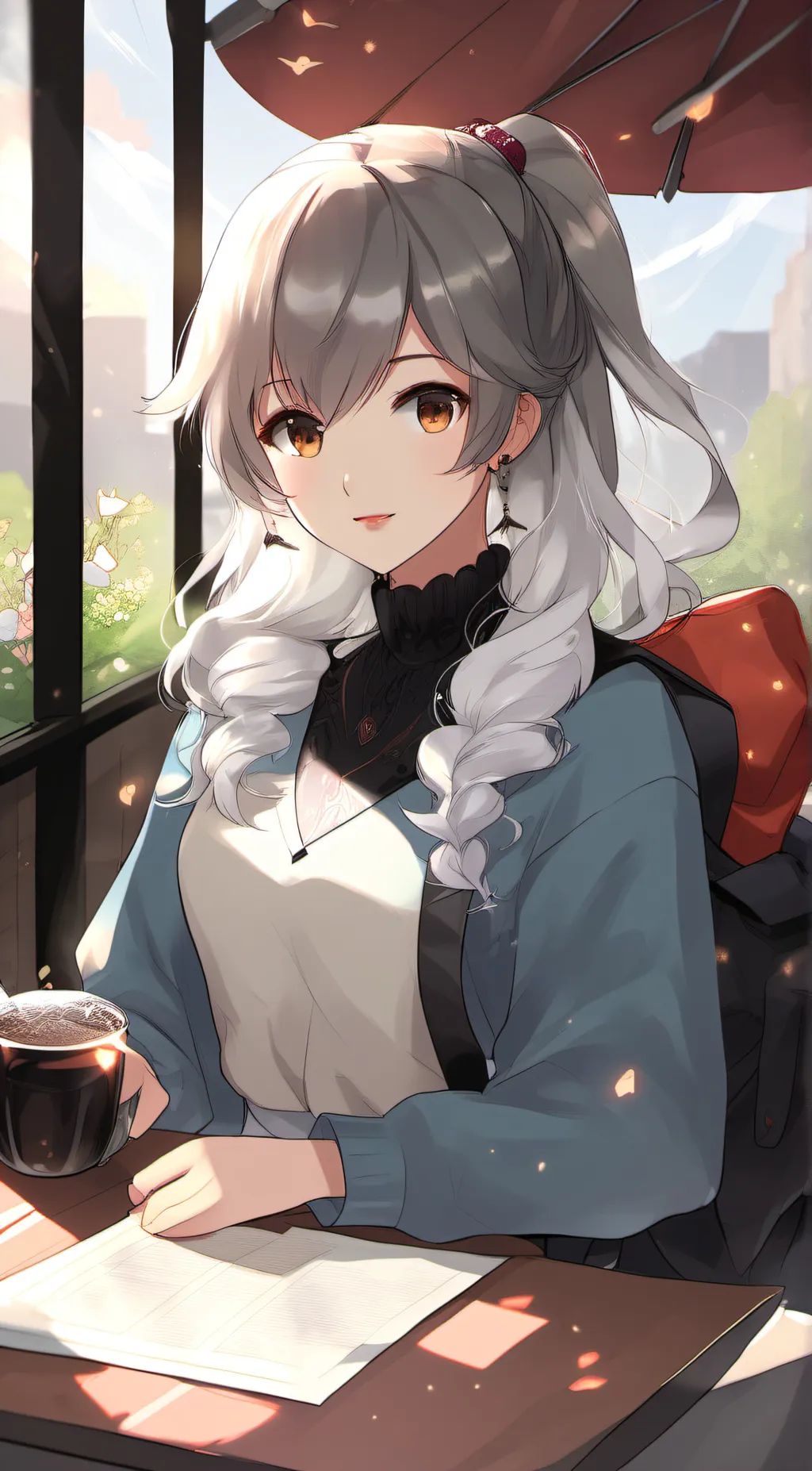 ai character: Nene background