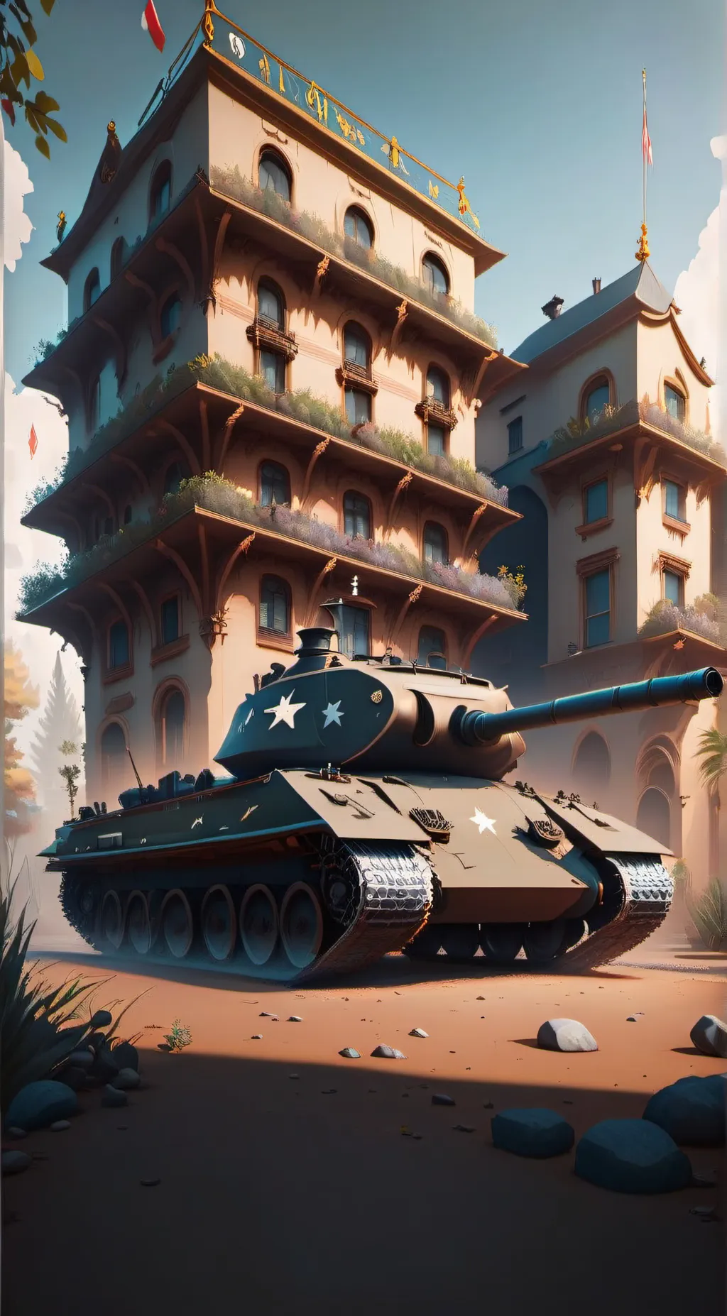 ai character: kv 44 background