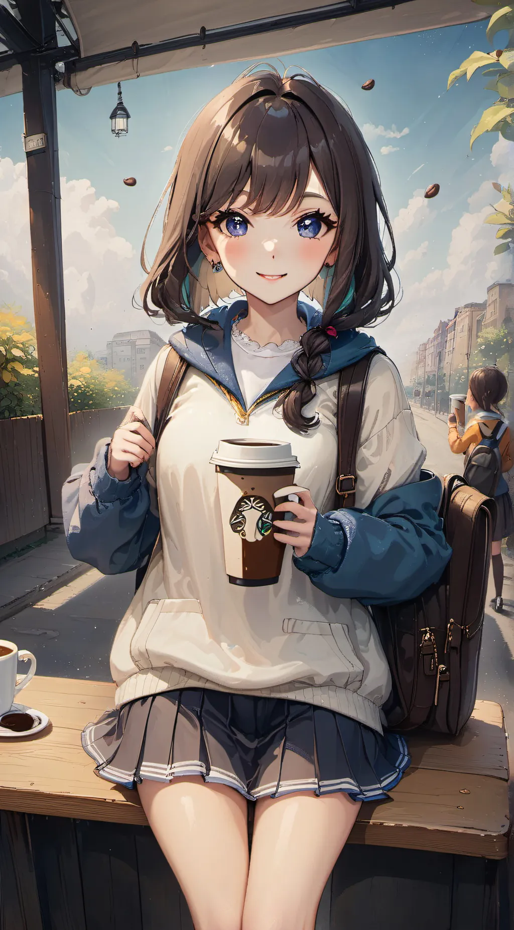 ai character: Ruby background