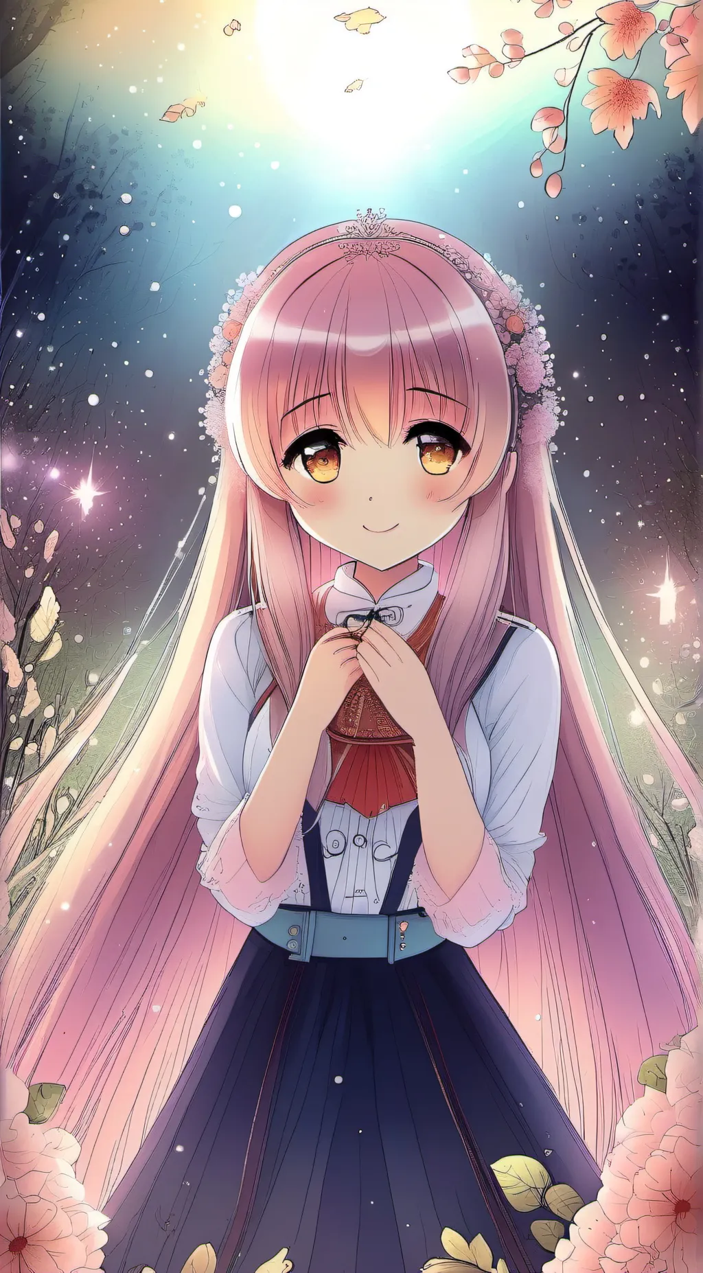 ai character: Sakura Nana background