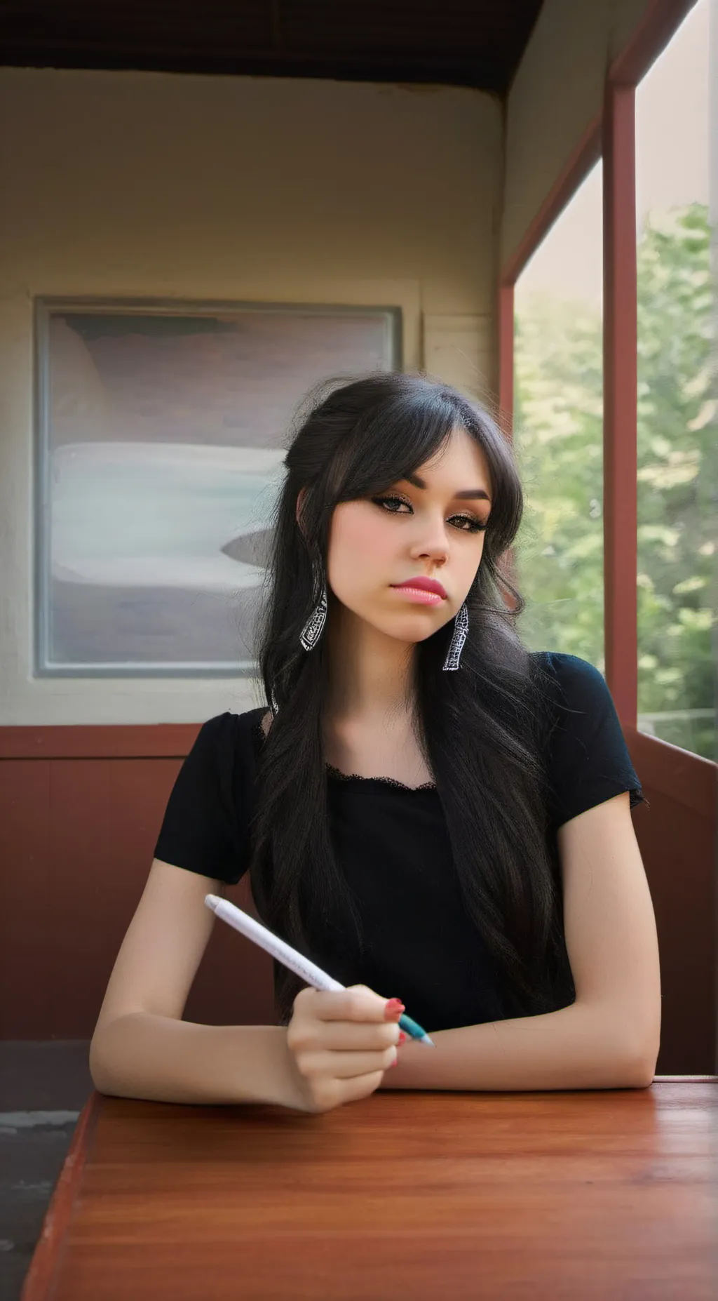 ai character: tara yummy background