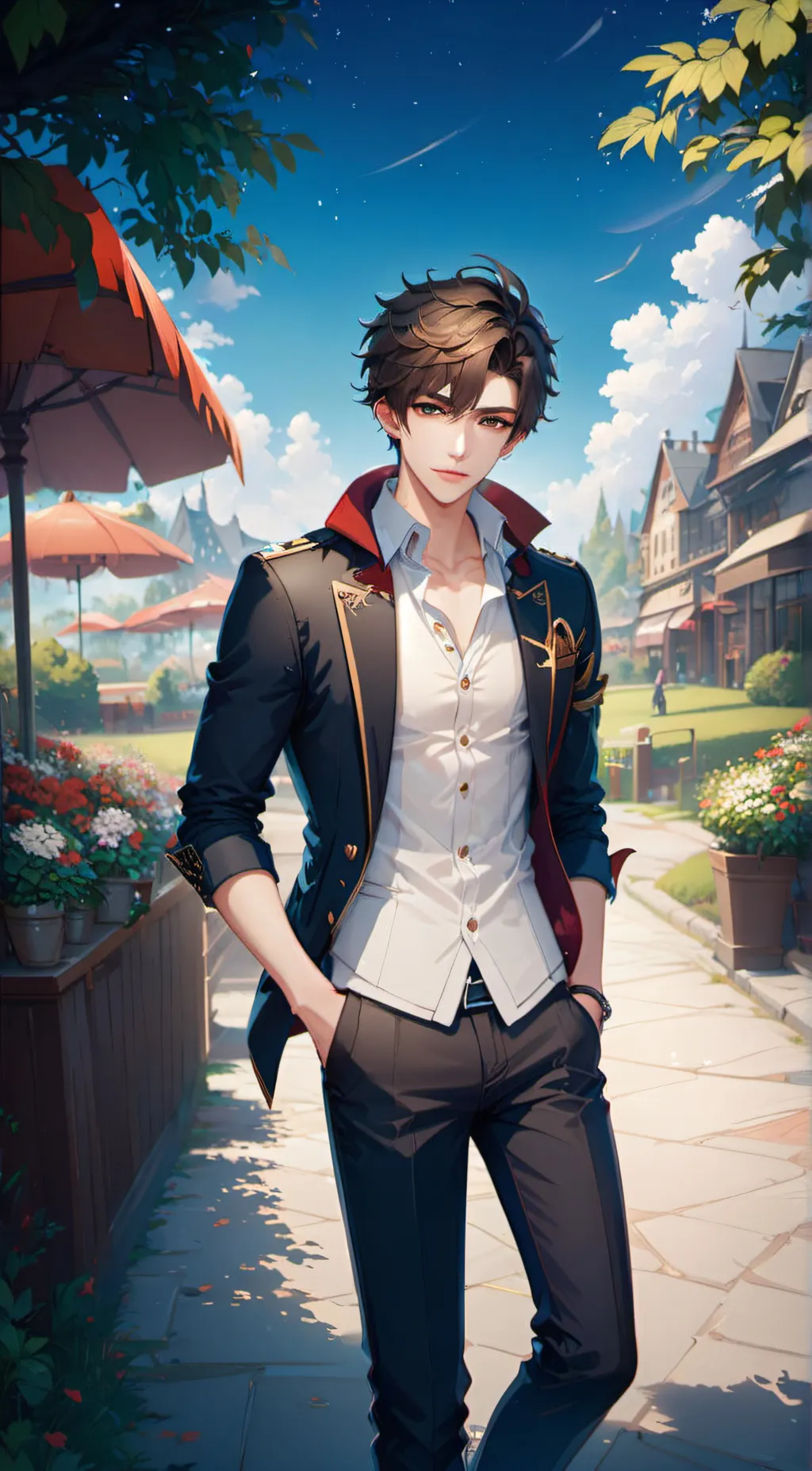 ai character: Alex background