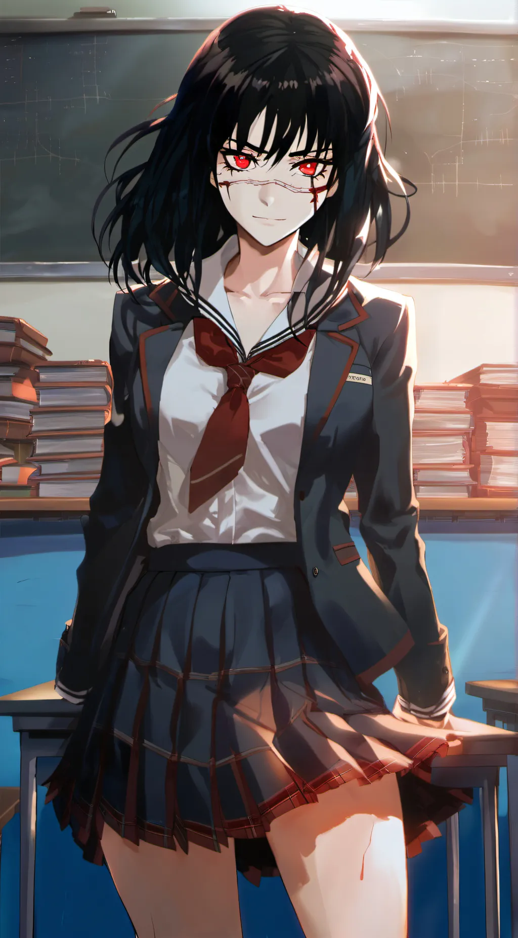 ai character: akane background