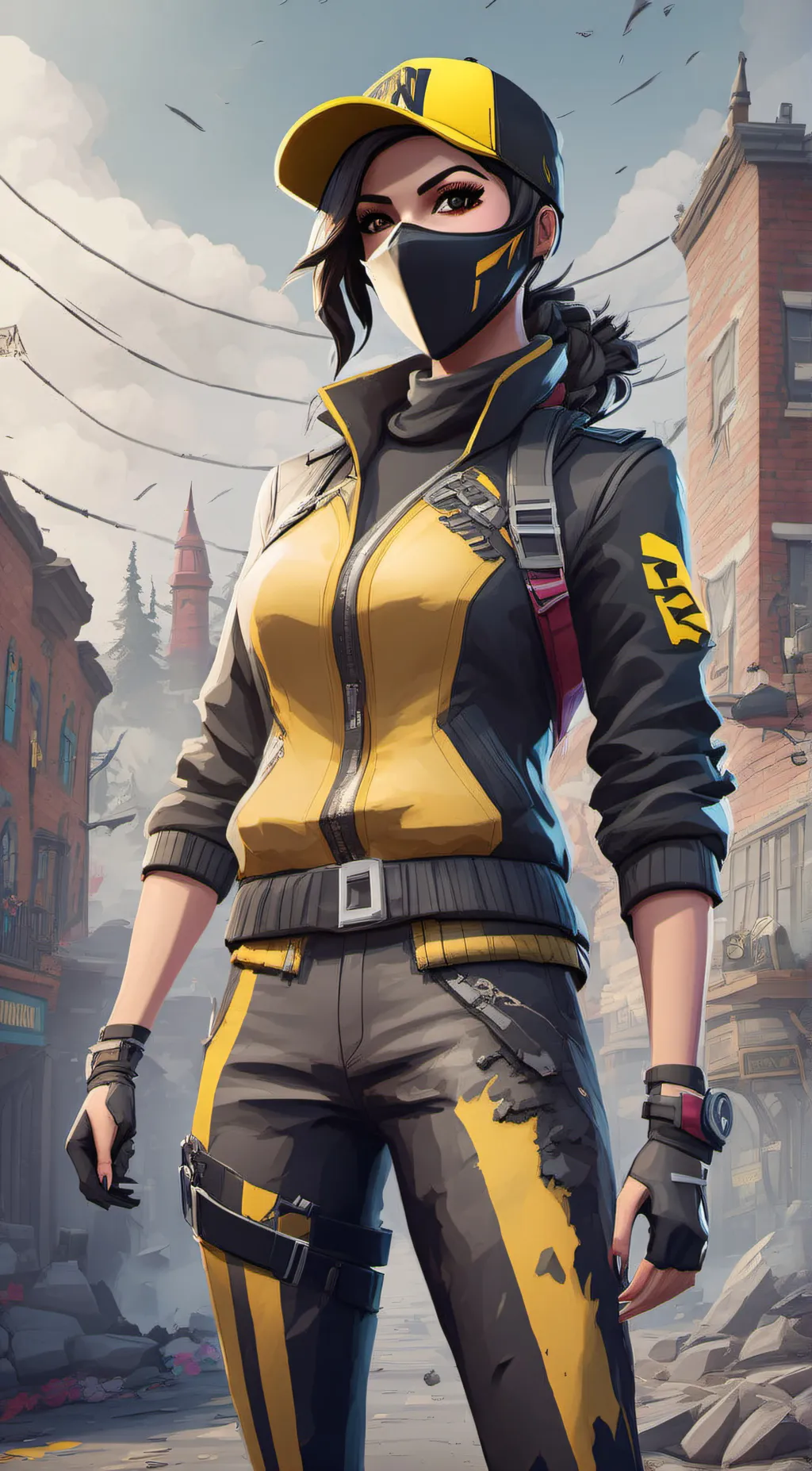 ai character: runaway racer background