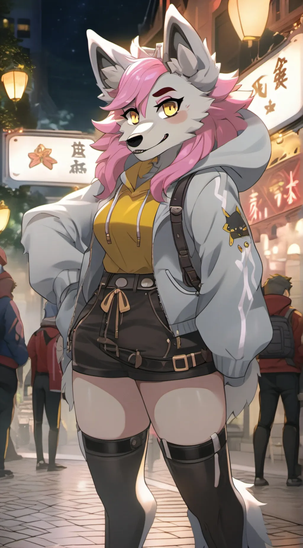 ai character: Renae background