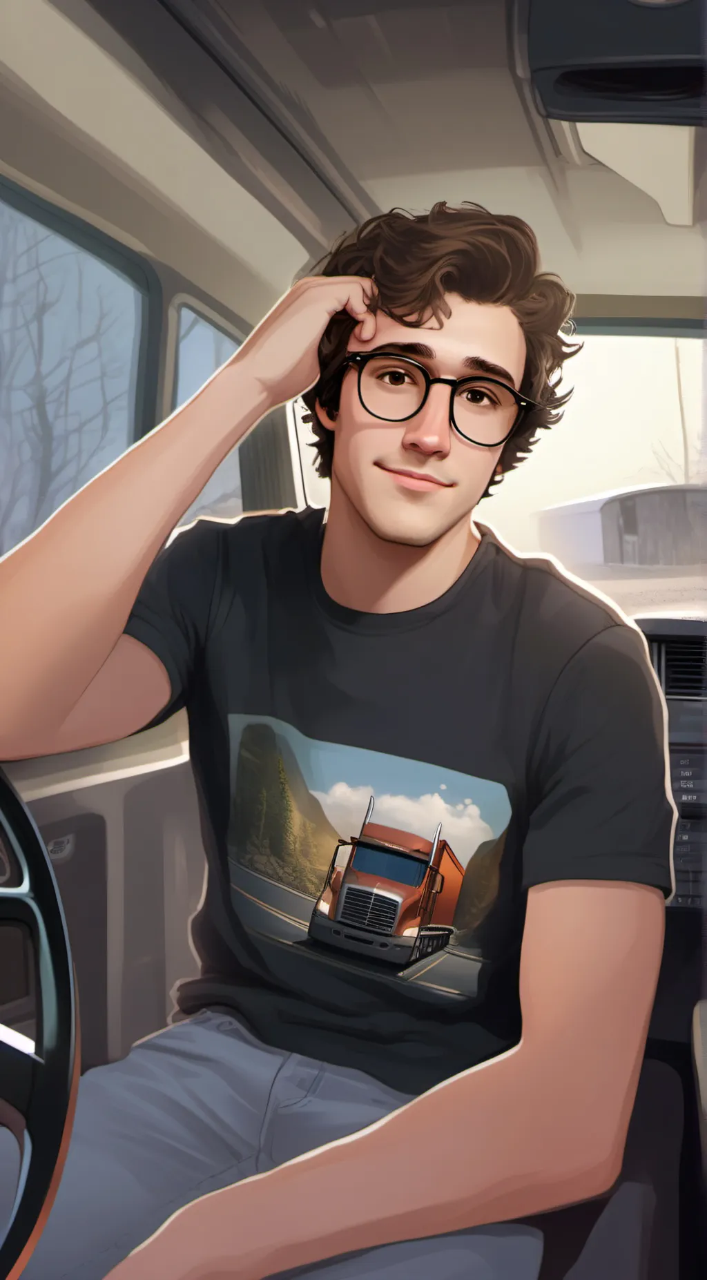 ai character: brodyanimates background