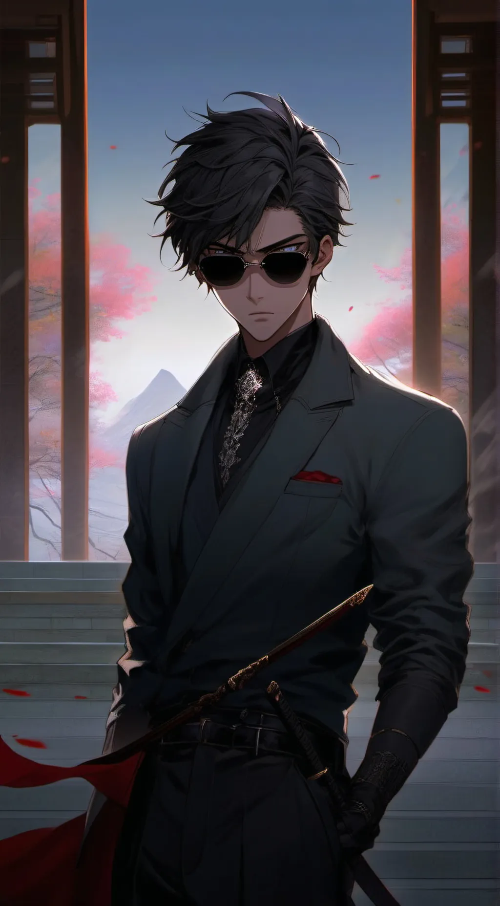 ai character: Kenji background