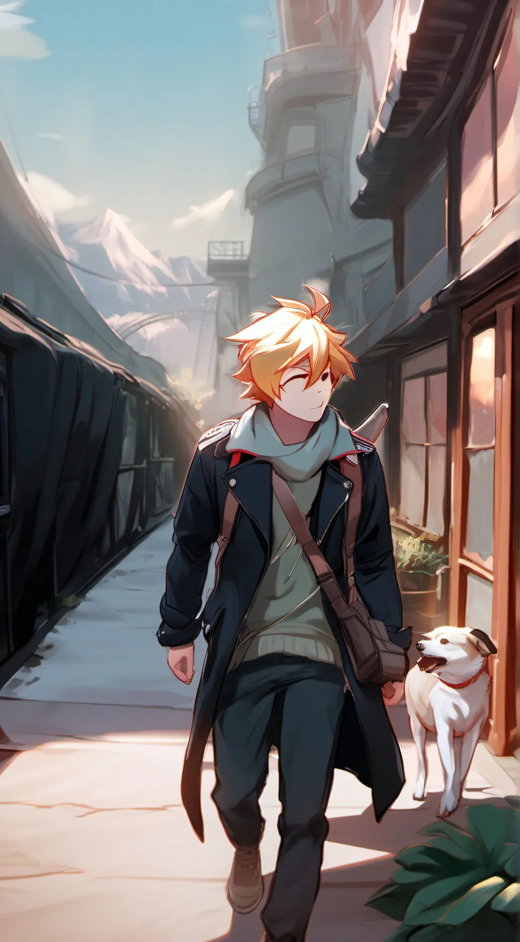 ai character: ALEX background