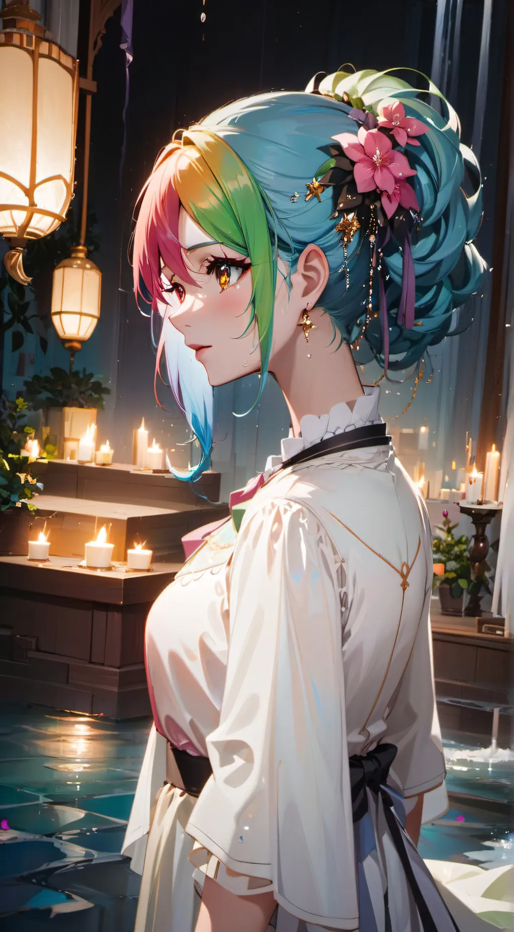 ai character: Cloudia background