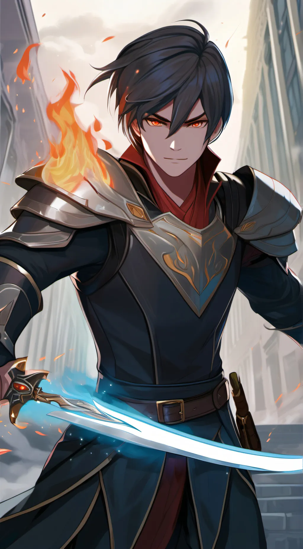 ai character: liam background