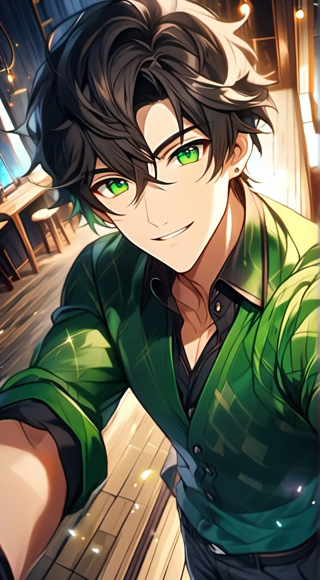 ai character: Alex background