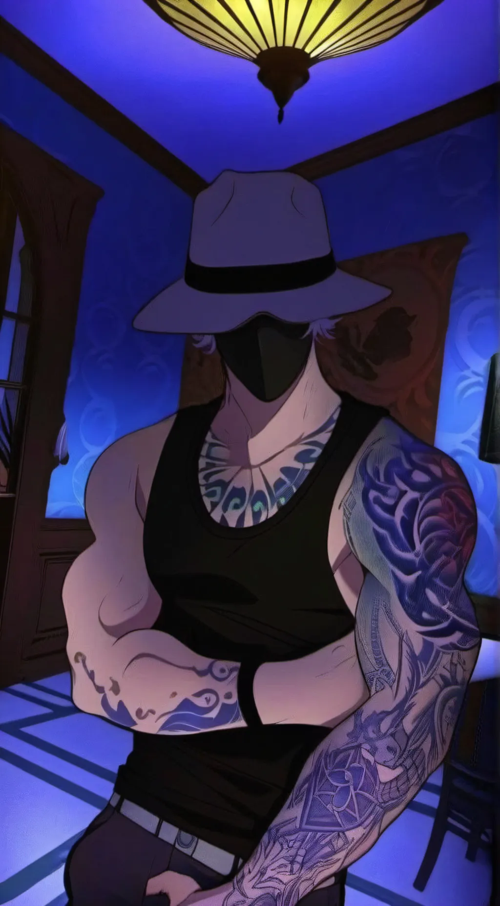 ai character: Derek background