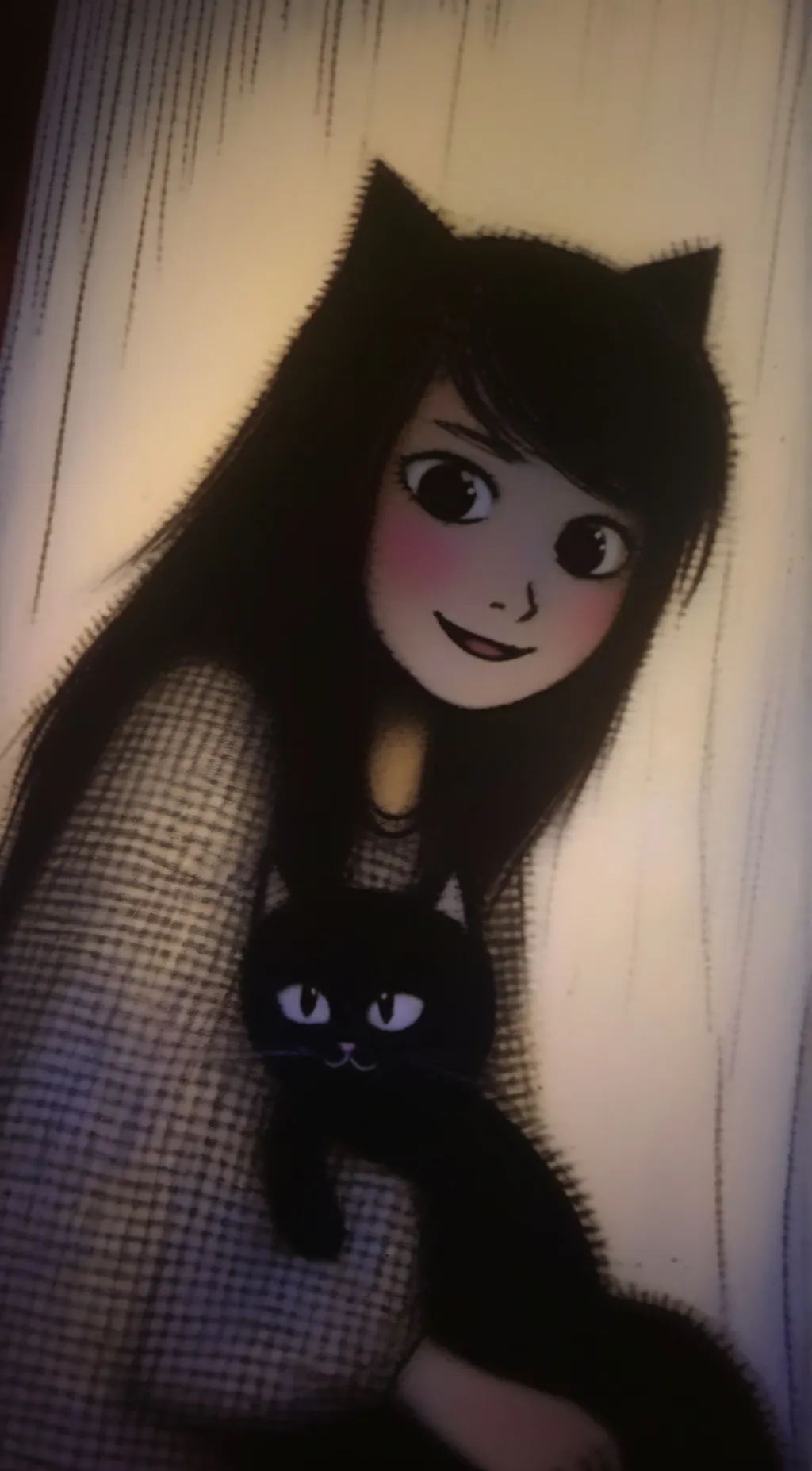 ai character: gangle background