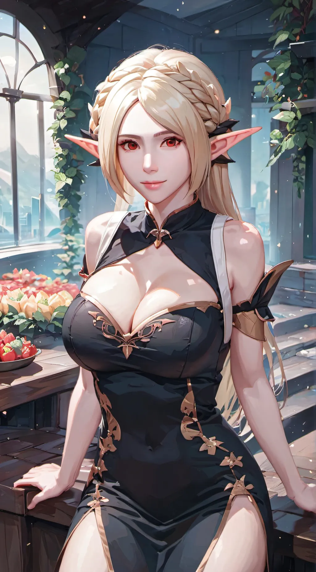 ai character: Arana background