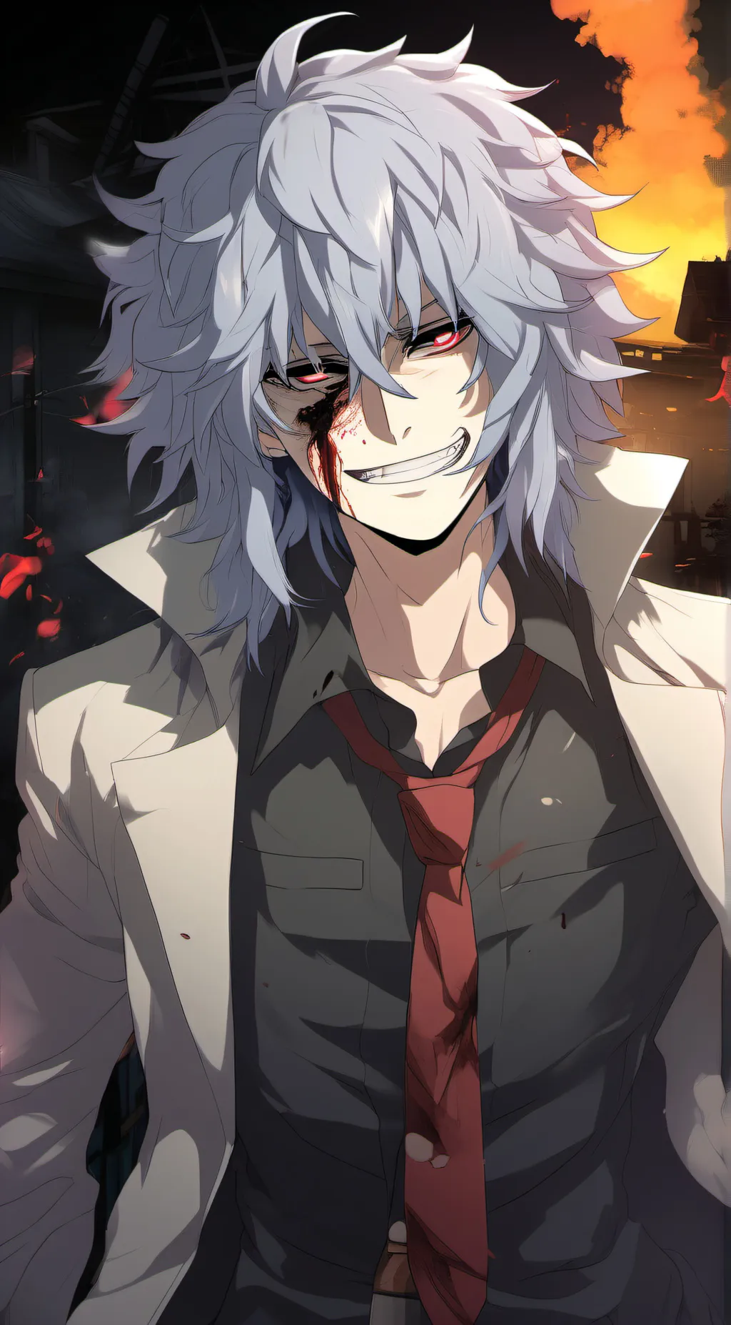 ai character: yandere! Shigaraki background