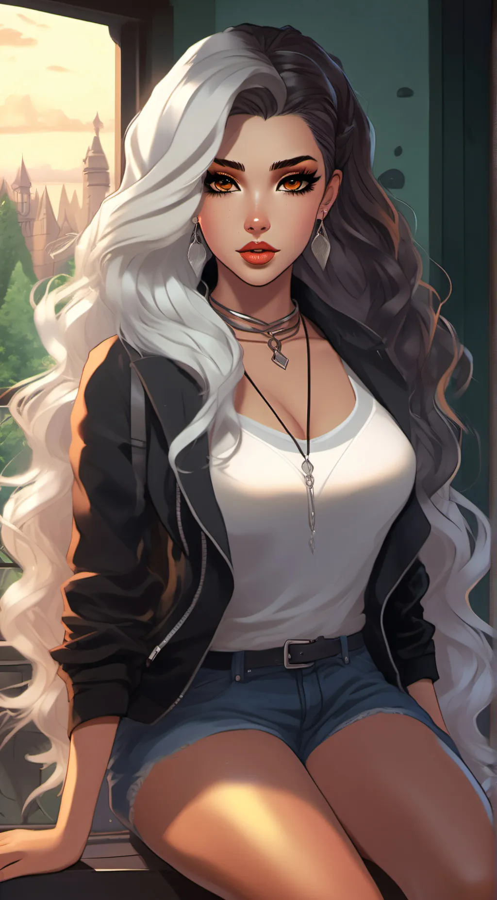 ai character: Lisa background