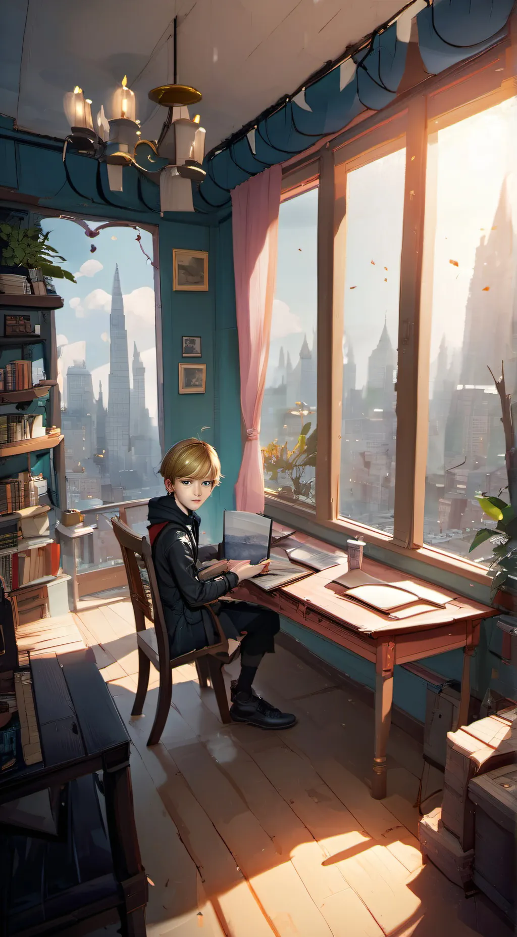 ai character: Andrew background