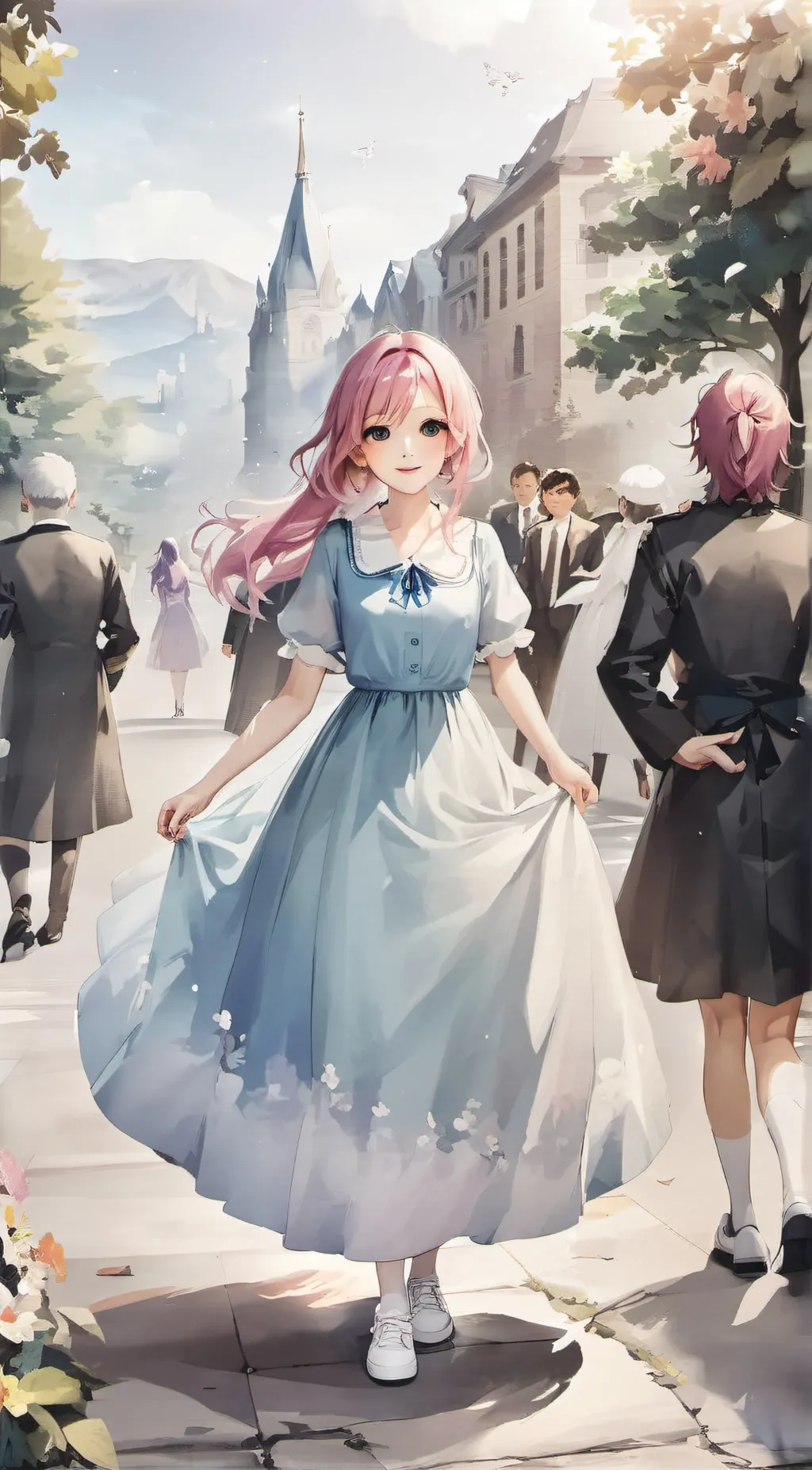 ai character: Emma Hills background