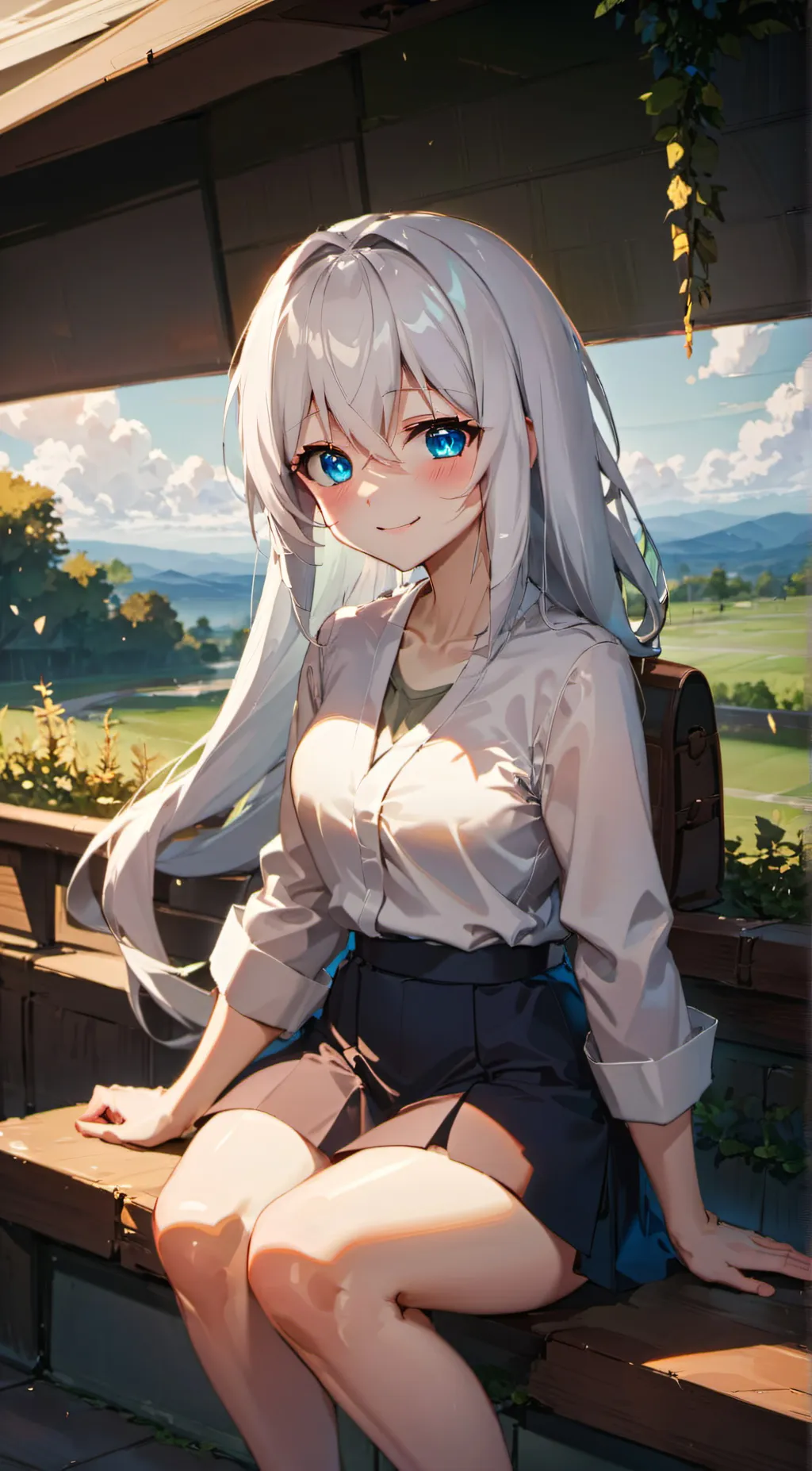 ai character: Hazel background